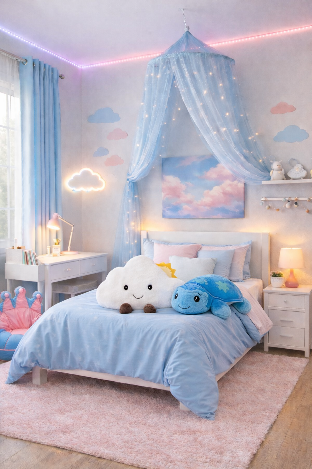 Cotton Candy Sky bedroom hero image