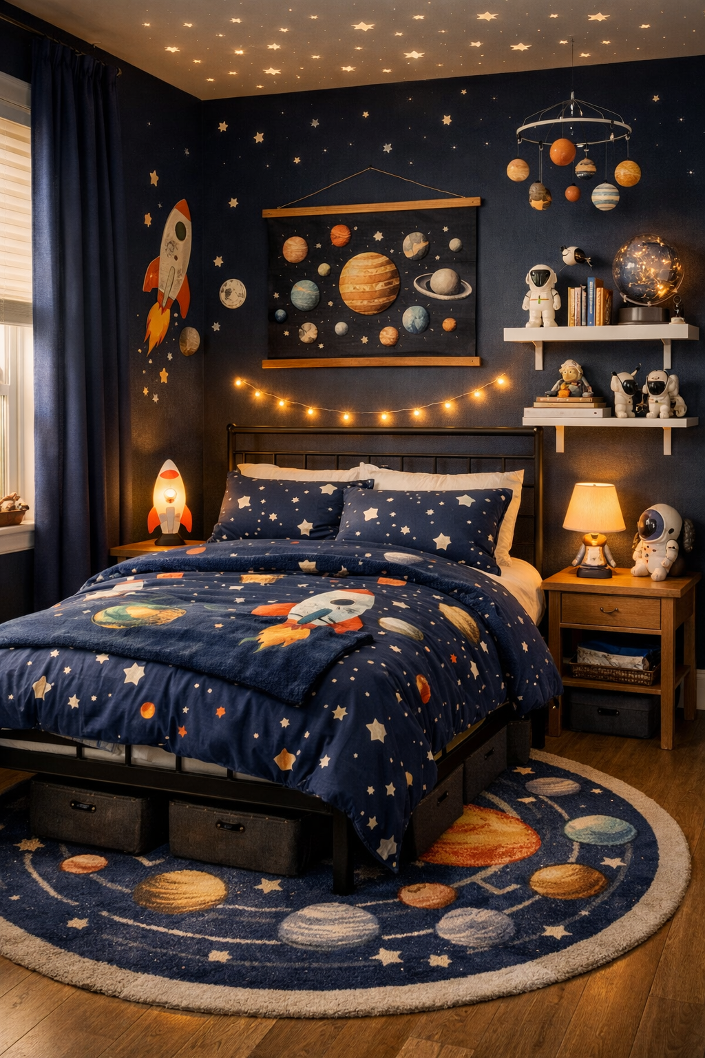 Galactic Explorer Space Bedroom