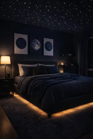Midnight Constellation Bedroom