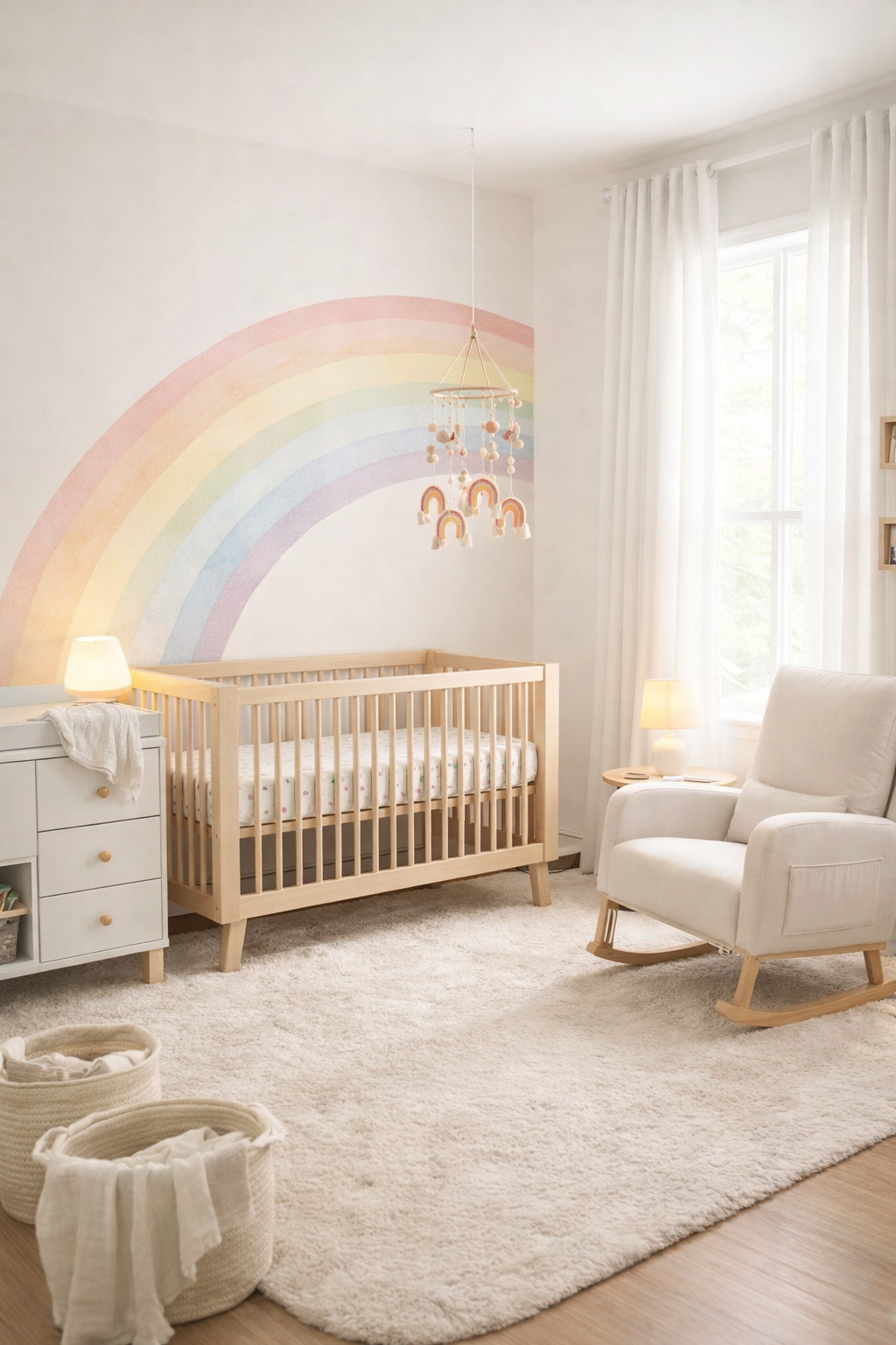 Pastel Rainbow Dream Nursery