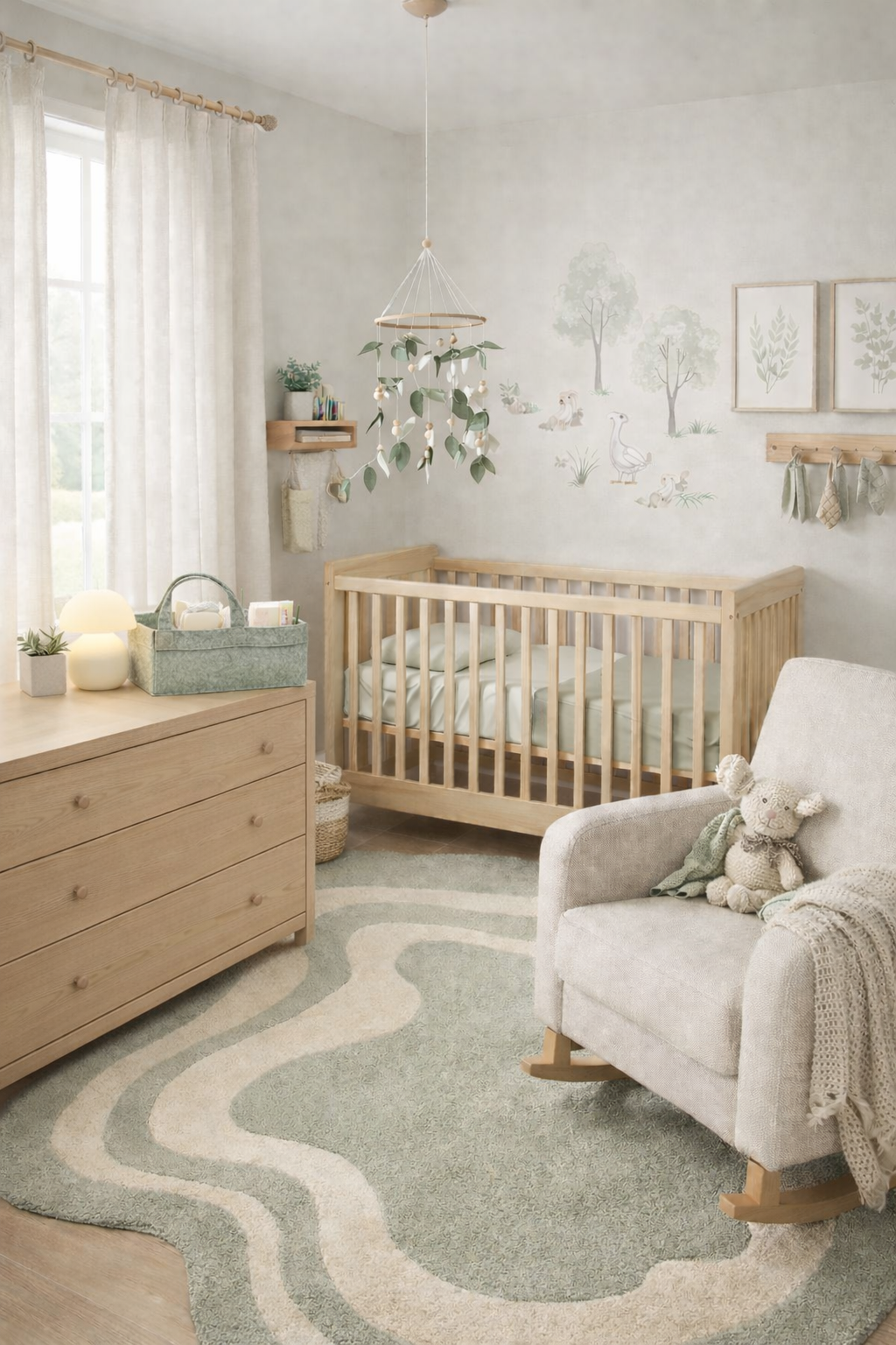 Soft Woodland Pastel Nursery
