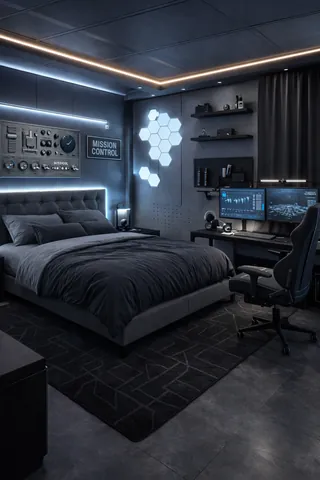 Starship Command Center Bedroom
