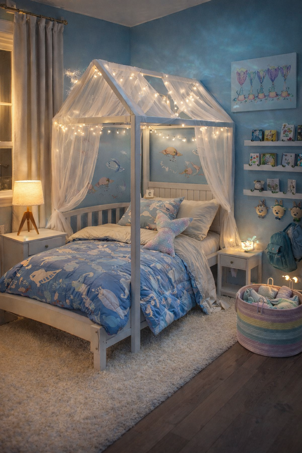 Undersea Storybook Bedroom